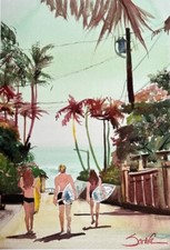 Surf california signed for sale  Ventura