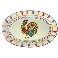 Cocinaware rooster platter for sale  Tomball
