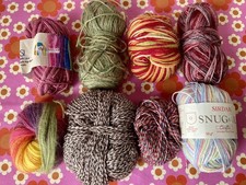 Bundle variegated knitting for sale  MARGATE