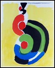 Sonia delaunay lithographie d'occasion  Saint-Ouen