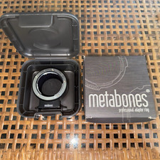 Adaptador Metabones Minolta MD Lente a Sony E-Mount T Negro-Caja y Estuche Rígido segunda mano  Embacar hacia Mexico