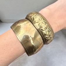 Vintage brass bangle for sale  Los Angeles