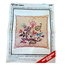 Jacobean crewel stitchery for sale  Stamford