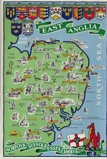 east anglia map for sale east anglia map for sale NEW MILTON