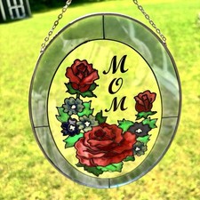 Stained glass suncatcher for sale  Newton Falls