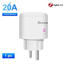 Usado, GIRIER ZigBee Smart Plug 20A – EU-Steckdose mit Strommessung, Alexa-kompatibel comprar usado  Enviando para Brazil