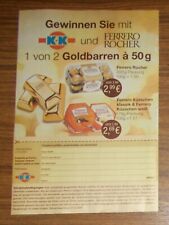 Seltene werbung ferrero gebraucht kaufen  Legden
