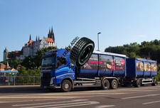 Truck Photo, Lkw Foto, VOLVO FH 460 Abrollmuldenlastzug Missale Logistik comprar usado  Enviando para Brazil