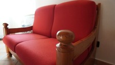 Divano pino rosso usato  Asti