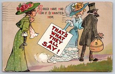 Postcard romance humor for sale  Paris