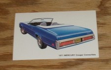 Original 1971 mercury for sale  Reinbeck