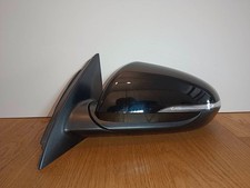Używany, Hyundai i30 (2017-25) lusterko zewnętrzne lewe czarne 14 pinów bez martwego kąta na sprzedaż  PL