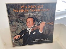 HENRIK SZERYNG - MOZART COMPLETE VIOLIN WORKS - 4 LP BOX - EXLIBRIS - SWISS - NM na sprzedaż  Wysyłka do Poland
