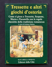 Tressette altri giochi usato  Roma