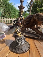 Lampe bronze ancienne d'occasion  Tartas