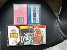 Lotto audio cassette usato  Villafranca Sicula