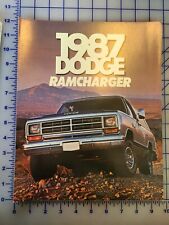 1987 dodge ramcharger for sale  Suffolk