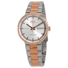 Usado, Relógio feminino Mido automático mostrador prateado dois tons M0142302203180 comprar usado  Enviando para Brazil