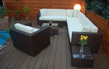 Gartenmöbel polyrattan set gebraucht kaufen  Northeim