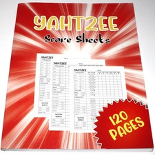 Yahtzee score sheets for sale  Donna