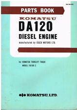 CATÁLOGO DE PEÇAS DE FÁBRICA DE CAMINHÃO KOMATSU DA120 MOTOR DIESEL (REF FD100-2 EMPILHADEIRA) comprar usado  Enviando para Brazil