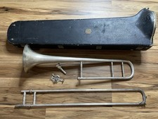 Usado, C.G. Trombone Conn LTD. Elkhart IND Vintage 1943 4H 354633 LEIA comprar usado  Enviando para Brazil