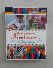 Activites montessori 2019 d'occasion  Livron-sur-Drôme