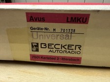 Becker avus lmku gebraucht kaufen  Aachen
