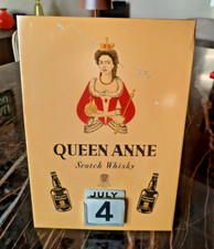 CALENDARIO PERPETUO PUBBLICITARIO PERPETUAL  CALENDAR Scotch Whisky QUEEN ANNE, usado comprar usado  Enviando para Brazil