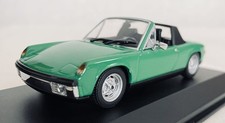 1/43 Porsche 914 2.0 jasnozielone minichamps z 2 sztukami oddzielny minicar dachowy na sprzedaż  Wysyłka do Poland