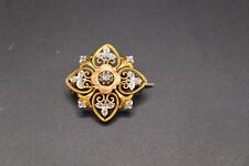 Broche jaune carats d'occasion  Charmes