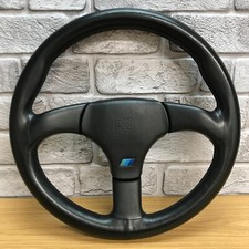 Volante genuíno Ford RS Motorsport, couro Atiwe 360mm. Raro!  8A, usado comprar usado  Enviando para Brazil