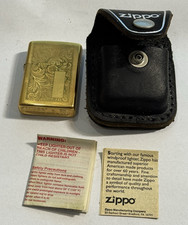 Zippo brass venetian for sale  LONDON