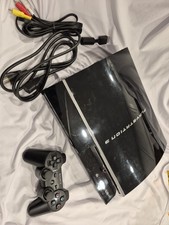 Console PlayStation 3 PS3 FAT compatível com versões anteriores (PS2, PS1) CECHE01 80GB *Leia  comprar usado Console PlayStation 3 PS3 FAT compatível com versões anteriores (PS2, PS1) CECHE01 80GB *Leia  comprar usado  Enviando para Brazil