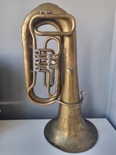 Tuba Contrabaixo Soviética Antiga 1981 — Instrumento de Sopro de Latão — Marcha Rara URSS comprar usado  Enviando para Brazil