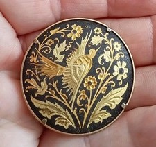 Vintage jewellery damascene for sale  AYR