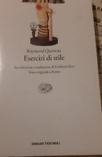 Libro r.queneau esercizi usato  Genova