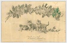 Chats.bonne annee.chats houe d'occasion  France