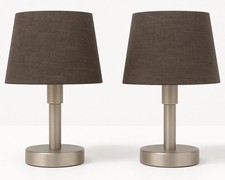 Nachttischlampen farbe grau gebraucht kaufen  Hannover