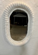 Vtg wicker mirror for sale  Ravenna