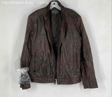 Jaqueta de motocicleta masculina de couro marrom manga longa zíper completo ardósia e pedra tamanho G comprar usado Jaqueta de motocicleta masculina de couro marrom manga longa zíper completo ardósia e pedra tamanho G comprar usado  Enviando para Brazil