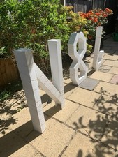 Large wooden white for sale  WESTERHAM