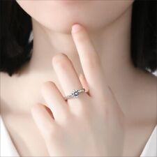 Ring diamant moissanit gebraucht kaufen  Essen