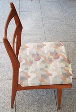 Teakholz stuhl esszimmerstuhl gebraucht kaufen  Remshalden