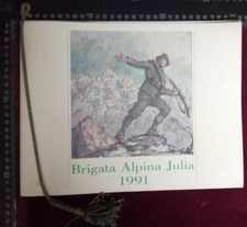 Calendario alpini brigata usato  Italia
