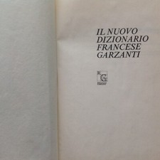 Nuovo dizionario francese usato  Due Carrare