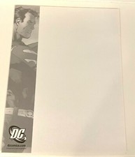 RARO 2010 DC cabine de quadrinhos Jim Lee Superman quadro de esboços em branco  comprar usado  Enviando para Brazil