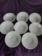 Bowls white porcelite for sale  CARMARTHEN