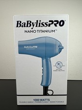 Usado, Secador de cabelo BaByliss Pro nano titânio viagem 1000 Watts cabo dobrável comprar usado  Enviando para Brazil