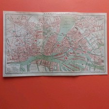 Hamburg historischer stadtplan gebraucht kaufen  Berlin